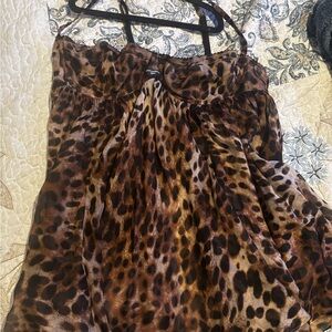 Leopard Print Dress
